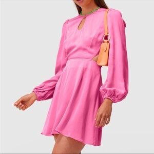 The Wolf Gang $280 Levisa Key Hole Mini Dress